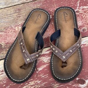 💙Clark’s Brown Sandal